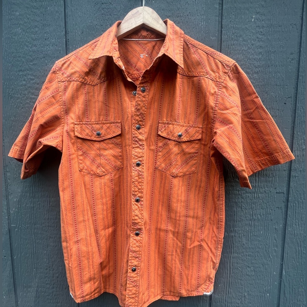 🧡 REI Co-op Orange Snap Shirt 🧡